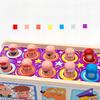 Wooden Montessori Sensory Police Car Skill Game