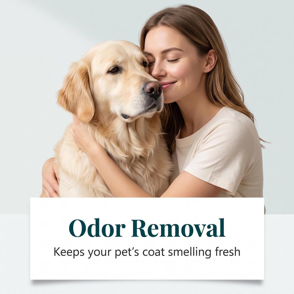 Pet Shampoo: Gentle and Skin-Friendly, Removes Odors, Leaves Fur Soft, Portable and Easy-to-Use Shampoo