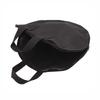 Portable Black Oxford Cloth Dumb Drum Pad Bag With Handle For 10 / 12 Inch Drum Storage Bag With Zipper Drums Practice Pad Case