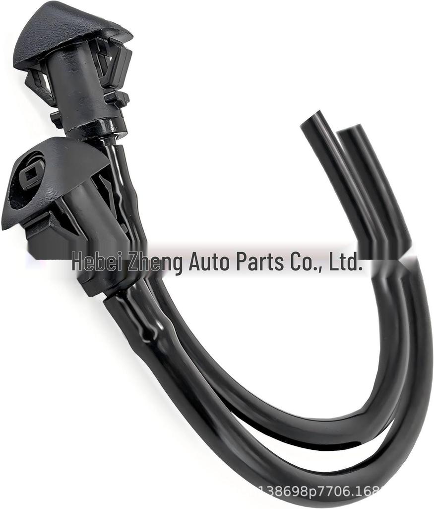 Nissan Windshield Washer Nozzle - Fan-Shaped Mist for Wiper Arm