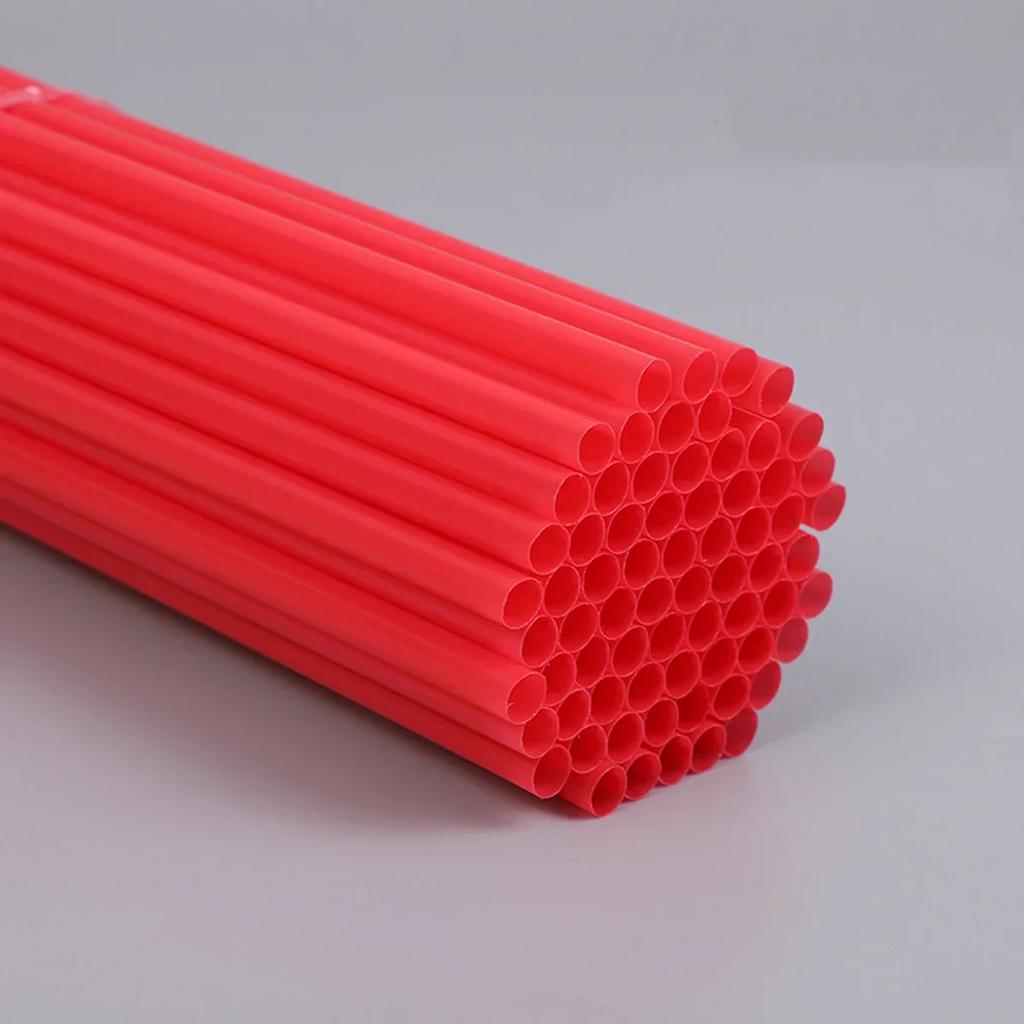 100 шт.-Разноцветные пластиковые трубочки для питья Гибкие Свадебные принадлежности Пластиковые трубочки для питья Кухня