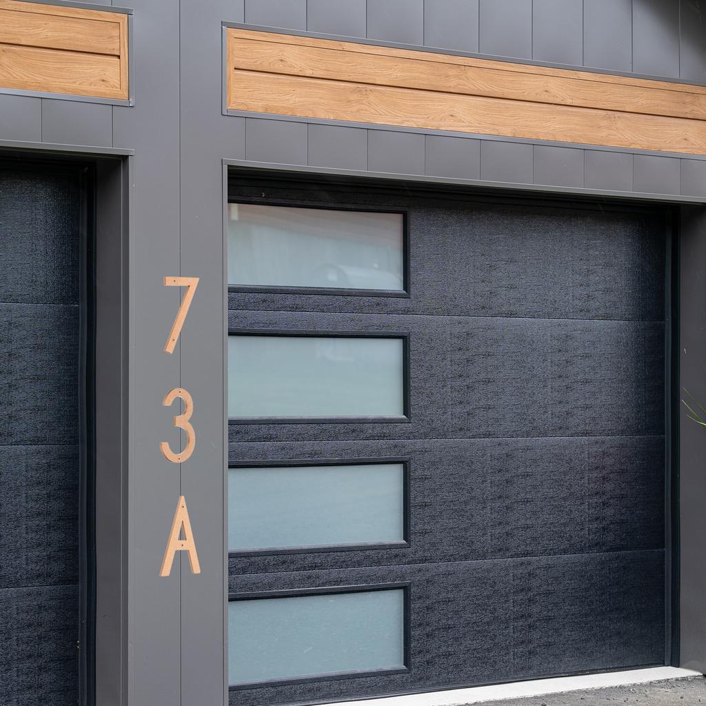 10-дюймовый номер дома, табличка с номерами адреса дома, большая плавающая современная, с винтами для наружной двери, стены улицы, золото, 0-9