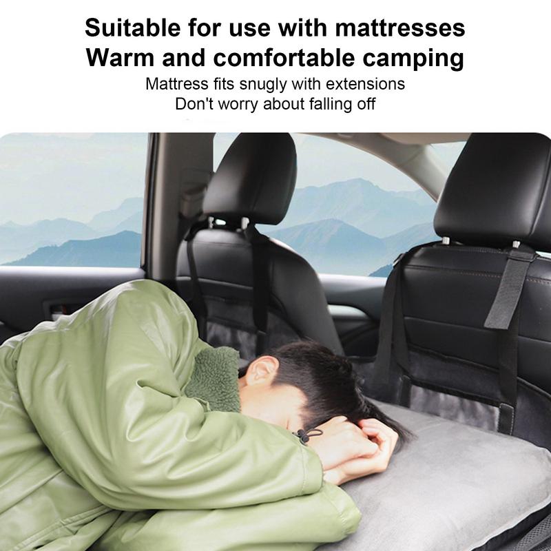 Компактный автомобильный матрас для путешествий, кровать, универсальная удлинительная пластина матраса на заднее сиденье, складной матрас на заднее сиденье с сумкой для хранения