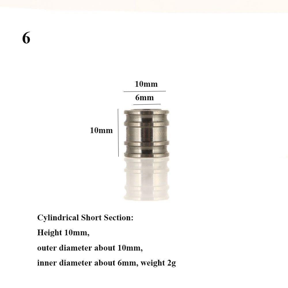 Titanium Alloy Multi Tools Paracord Rope Pendant TC4 Knife Beads Ropes Lanyard Camping EDC Gadgets