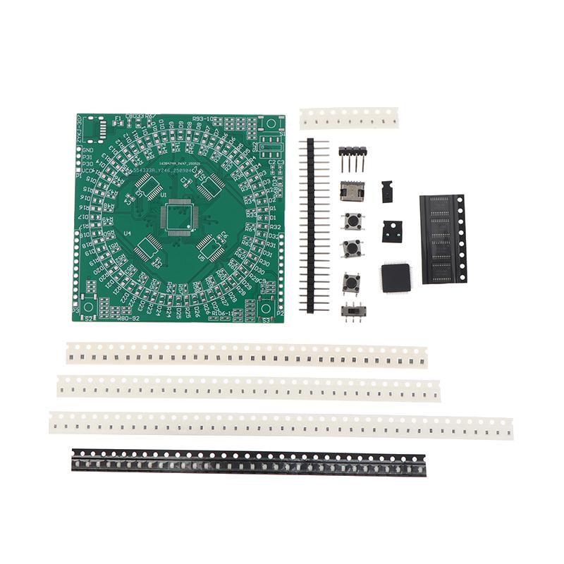 5V Type-C Интерфейс DIY Электронный Проектный Плата Комплект Для Начинающих Обучение LQFP64 Пайка Практика Комплект Потоковый Свет Печатная Плата
