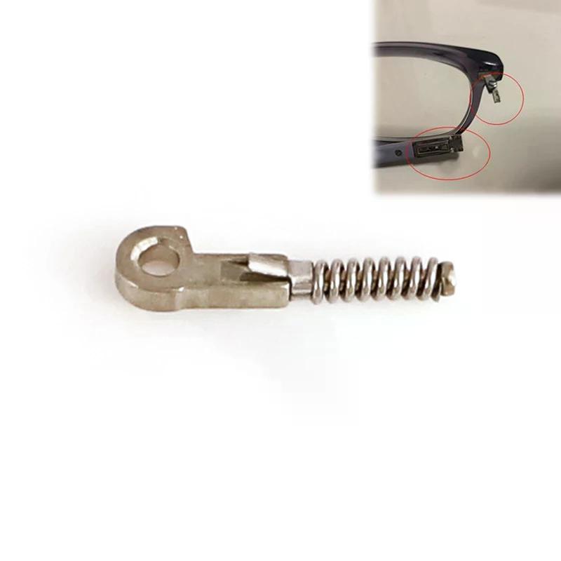 2Pcs Eyeglasses Spring Insert Glasses Repairing Flex Temples Optical Frame Broken Replacement Part Accessory Stainless Steel