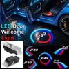 2PCS LED Car Door Welcome Lights for BMW X1 F49 2016- sDrive18Li sDrive20Li xDrive20Li xDrive25Le Projector Lamp Accessories