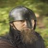 Medieval Viking  Steel Norman Knight Helmet Chain Mail Viking Armor Helmet Halloween Chainmail Wearable Helmet