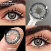 1Pair Color Contact Lenses for Eyes Fashion Blue Eye Lenses Natural Brown Lens Green Contacts Yearly Gray Beauty Pupils