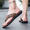 Модные мужские шлепанцы Летние шлепанцы Бренд Мода Уличные Удобные Повседневные Шлепки Обувь Нескользящие Пляжные Мужские Сандалии Дешево