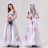 Womens Halloween Costume Evil Witch Outfit Ghost Bride Cosplay Dress Fancy Party Adults
