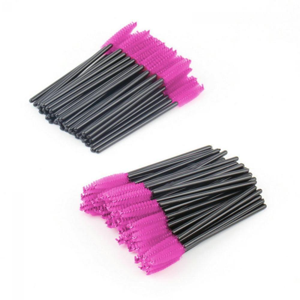 50pcs Spoolers Beauty Makeup Tool Mascara Wands Disposable Lip Eyelash Brushes