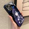 1 шт. Чехол для телефона A-Ado Kyogen для Iphone 17 16 15 14 12 11 13 Pro Max Mini X Air Puls Черный Стеклянный Чехол