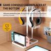 Двухуровневый держатель контроллера для стола, держатель для наушников, подставка для игрового контроллера, подставка для контроллера, игровые аксессуары