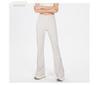 Lu New Threaded High-Waist Bell-Bottom Yoga Pants - Hip Lift, Slimming, All-Match, High Elasticity, Comfortable for Indoor or Outdoor Wear.