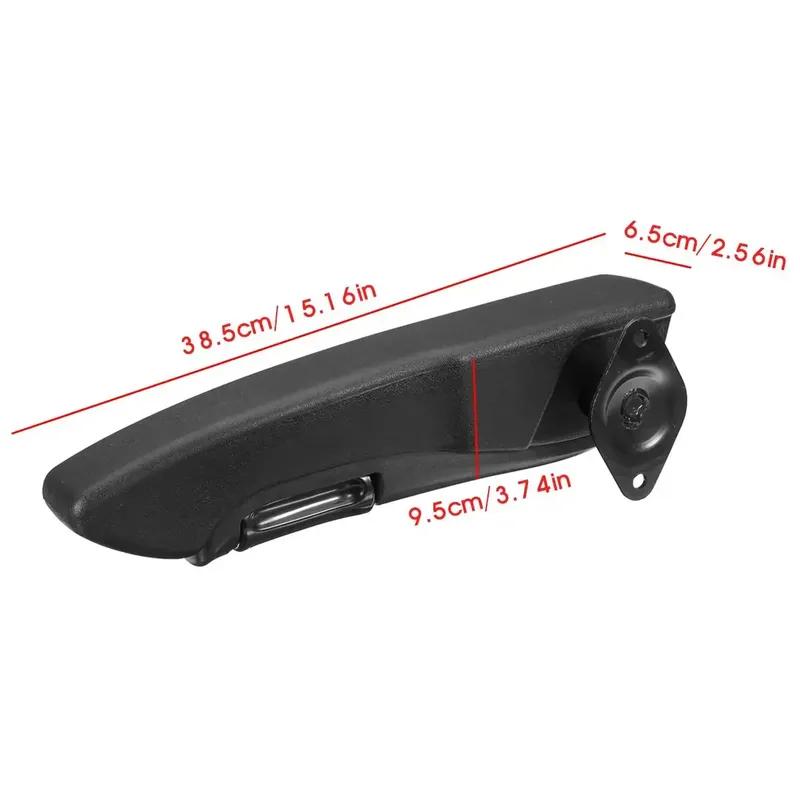 Left/Right Side 1pcs Universal Car Adjustable Seat Armrest Hand Holder For Camper RV Van Motorhome Boat Black Car Accessories