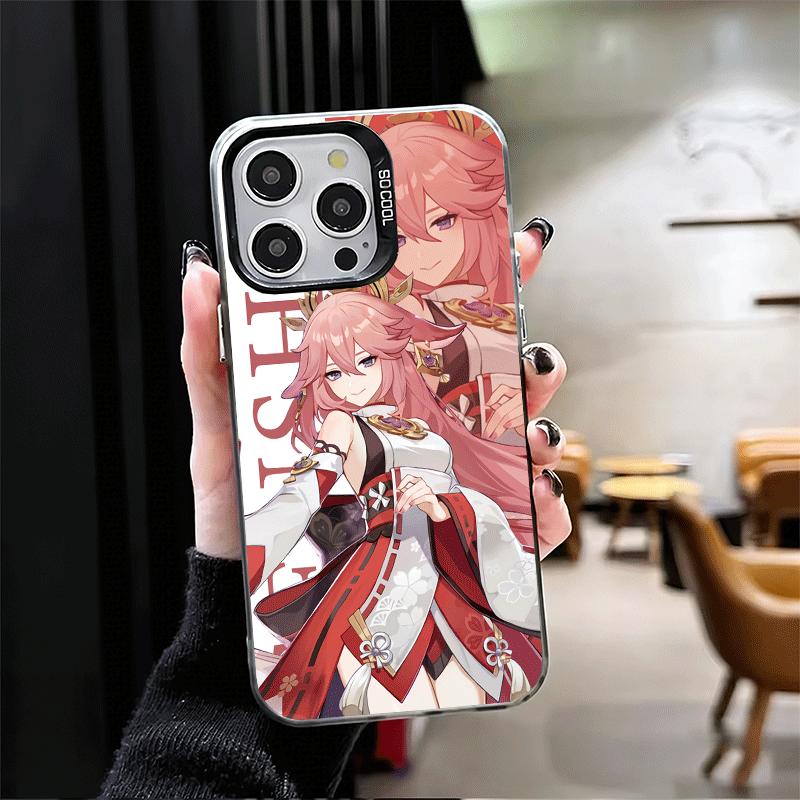 Genshin Impact Anime Soft Phone Case for iPhone 15 16 17 Pro Max 17Air 16E 14 Plus 13 12 Mini Shockproof Cover Back Shell
