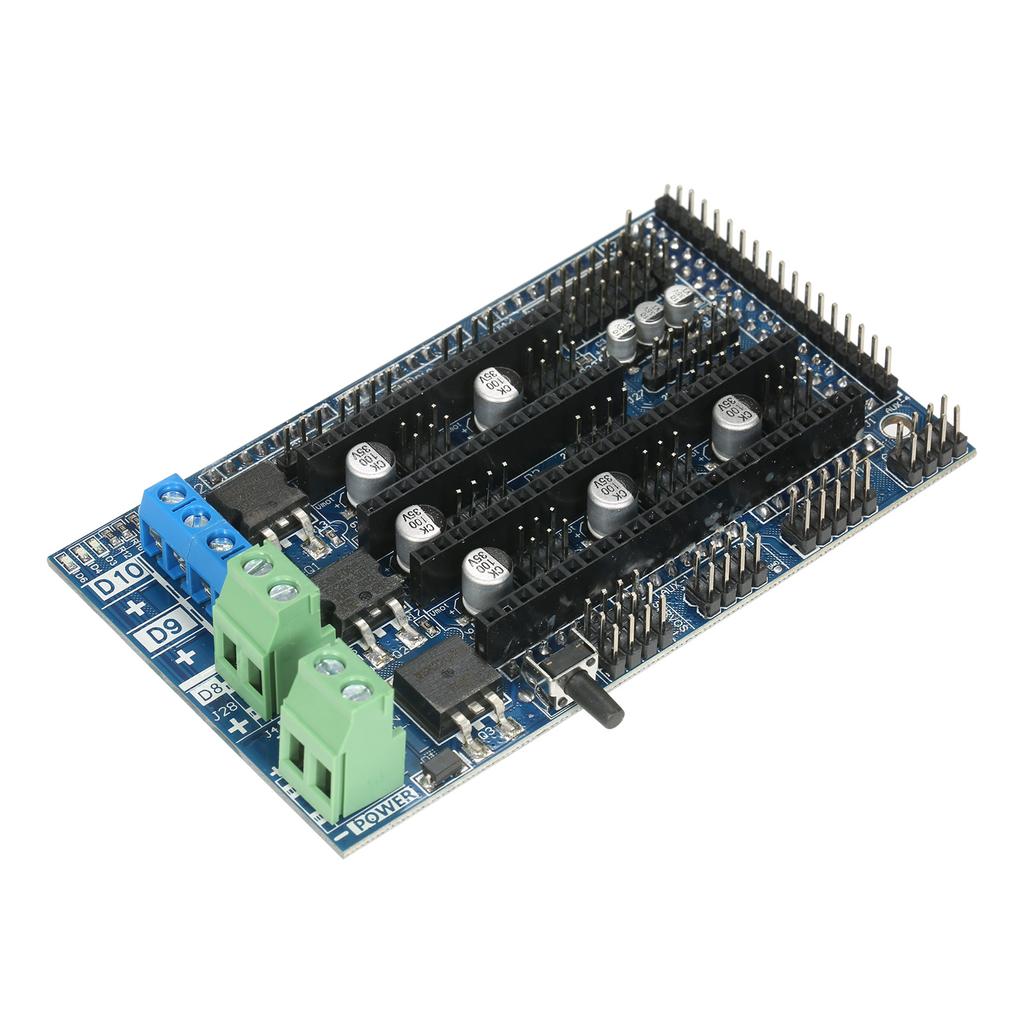 Основание платы управления Ramps 1.6 на 4-слойной плате панели управления Ramps 1.5 с расширением радиатора