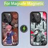 Чехол для телефона Mirai Nikki (Дневник будущего) для iPhone 17,16,15,14,13,12,11,Pro,Max,Plus,Mini,SE Магнитная беспроводная зарядка Magsafe