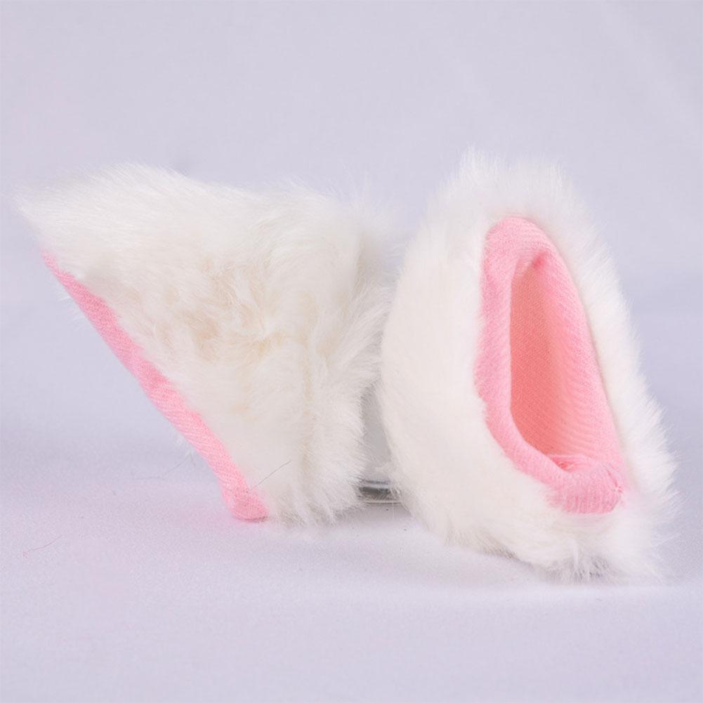 2 шт., плюшевые уши, автомобильный мотоциклетный шлем для мотокросса, анфас, внедорожный шлем, украшение, автомобильный аксессуар, головной убор, присоска, авто