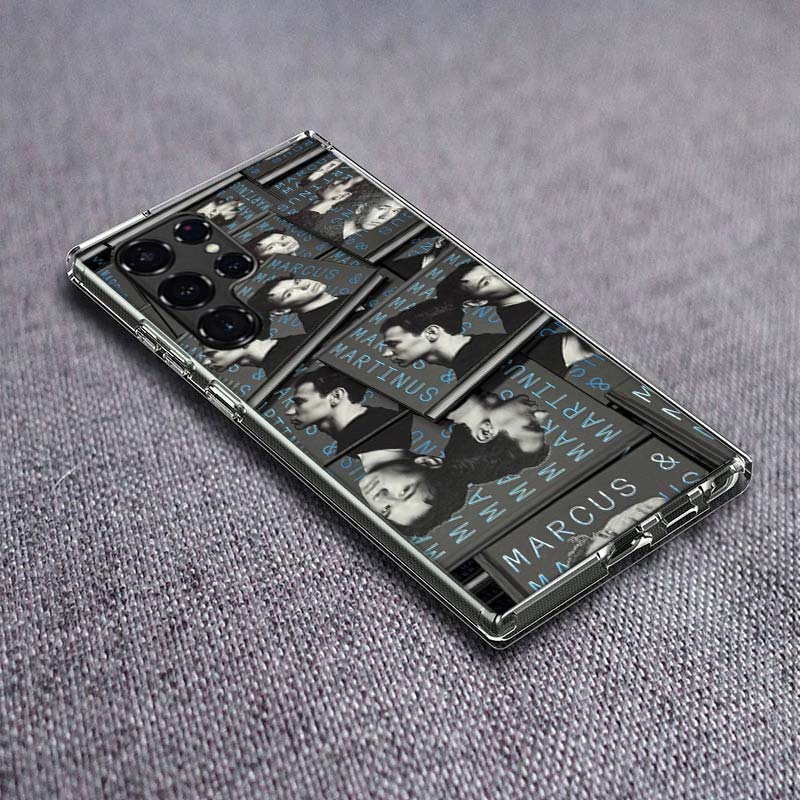 Marcus And Martinus Music Phone Case For Samsung Galaxy S24 S23 S21 S20 FE S22 S26 Ultra S25 Edge S10 Plus Cover Clear TPU Capa