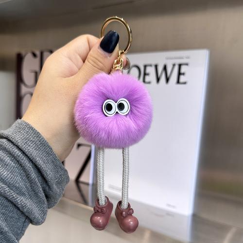 Милый мех кролика рекс, подвеска-брелок для автомобиля, плюшевая школьная сумка, подвеска в виде знаменитости, подарок.