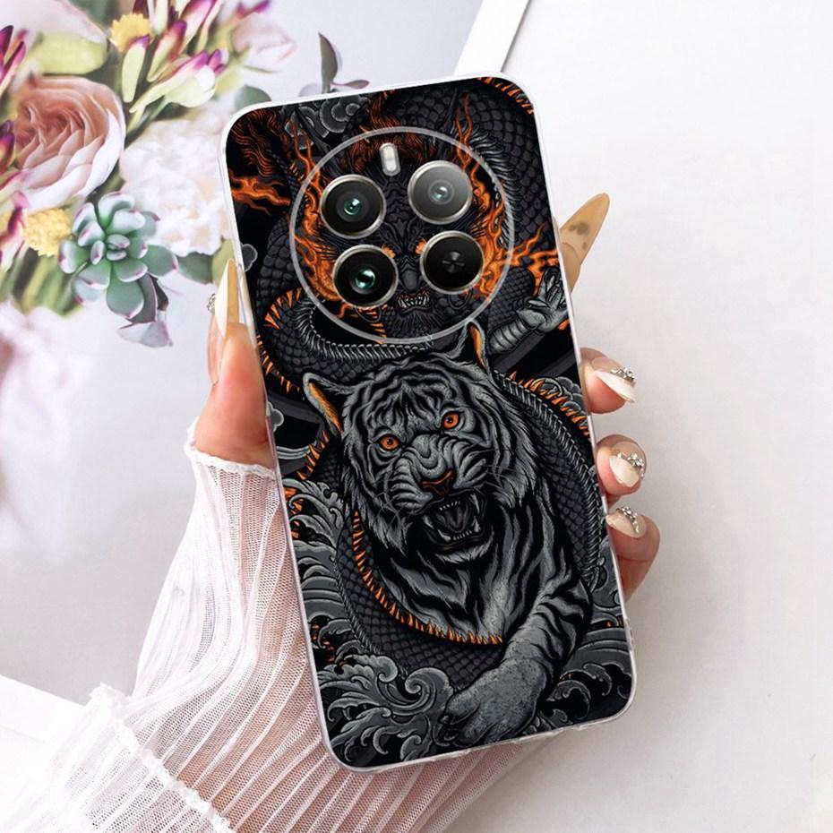 Модный крутой чехол для Realme 12+ 12X 12 5G, мягкий силиконовый ТПУ задняя крышка для чехлов телефона Realme12 5G 12X 12Plus