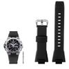 Для Casio Steel Heart GST-B400 GST-B400D/BD/AD Серия GST B400 Модифицированный Резиновый Силиконовый Ремешок для Часов Водонепроницаемый Ремешок