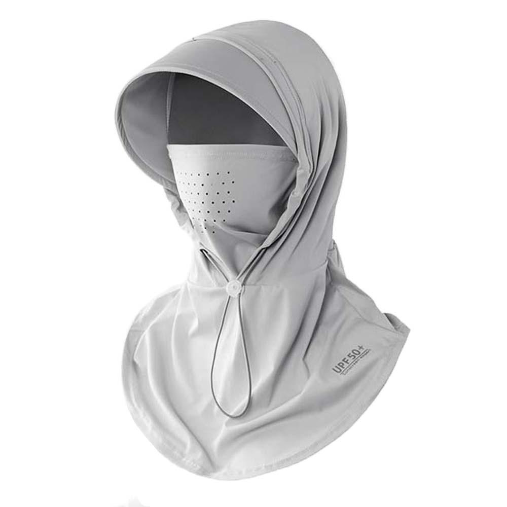 Дышащая Балаклава Шапка Анти-УФ Ледяной Шелк Защита Лица от Солнца шляпа Защита от УФ-лучей Маска Школа