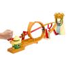 Hot Wheels The Super Mario Movie Jungle Kingdom Race 1 Mario HMK49 Bros. (with Kart) [Miniature Car] [Playset] [Ages 5+] [Gift]