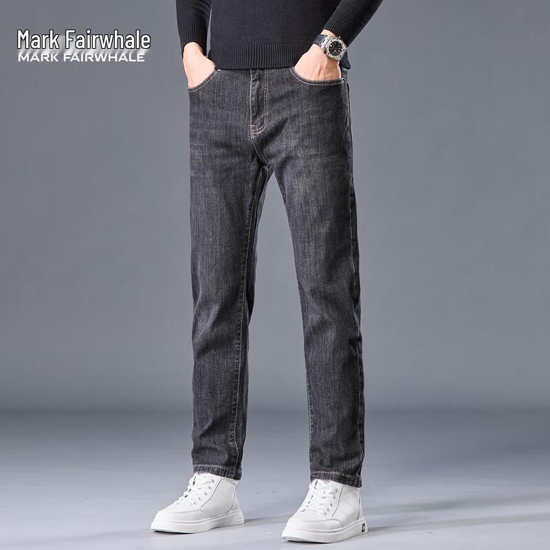 Мужские джинсы прямого кроя Mark Fairwhale с эффектом стирки