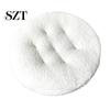 Thick Furry Cushion Seat Round Futon Design Short Plush Surface Extra Comfortable Pad Chair Floor Anti-Slip Solid Color