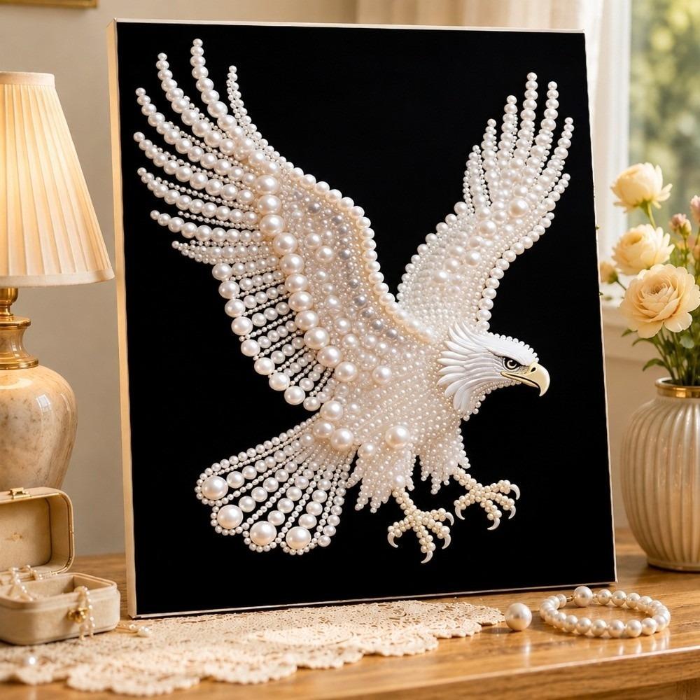 1 Set Special Shape Pearl Diamond Art Kits Gem Art Craft Kit Beginner Adult Relaxation