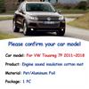 Звуковая накладка на капот двигателя для Volkswagen VW Touareg 7P MK2 2011~2018 Теплоизоляционный хлопковый автомобильный огнестойкий чехол Аксессуары для интерьера