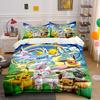 "Vibrant Creatures Under Rainbows" Bedding Sets Duvet Covers Pillowcases(1* Duvet Cover 2* Pillowcases Without Duvet Insert)