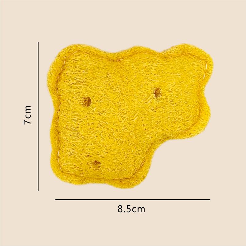 Loofah Catnip Teaser Stick: Self-Entertainment & Teeth Grinding Toy for Cats
