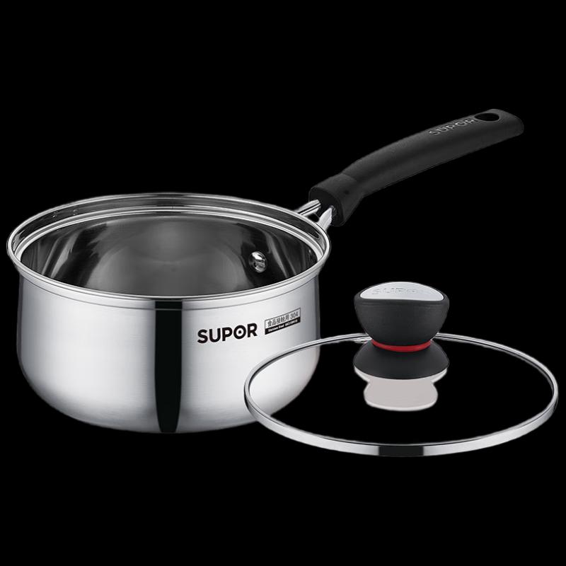 SUPOR Котелок для молока из нержавеющей стали 304 с красным кругом