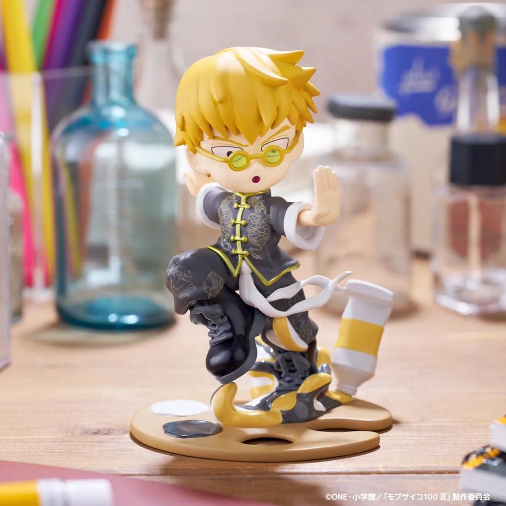 11 см Аниме Mob Psycho 100 Фигурки GK Рейген Аратака Q Edition Милая Фигурка Игрушка Модель Кукла Настольные Украшения Коллекционные Игрушки