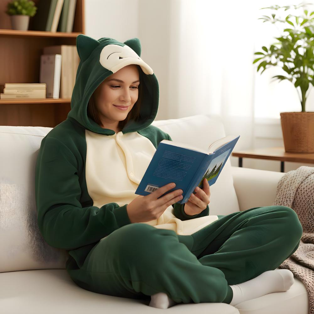 Piżama Onesie Kigurumi Przebranie Pokemon Snorlax S: 145 - 155Cm