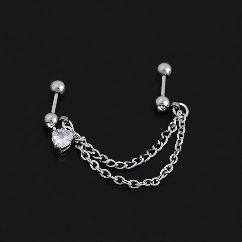 Ушные шпильки для хряща, 10/12 мм, 1 шт., промышленный пирсинг козелка, губная серьга, спиральный стержень для пирсинга ушей