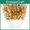 Artificial Eucalyptus Spp Plant With Injection Molding For Wedding And Holiday Table Arrangements