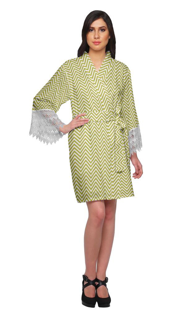 Moomaya Невеста Готовится Рубашка Хлопок Короткие Халаты Для Женщин Банный Халат