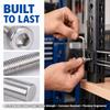 4PCS Bright Finish Socket Cap Screw Stainless Steel Allen Head Bolt Hex Bolt  For Construction