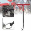 Motorcycle T-Shaped Spring Hook Disassembly Tool for Clutch & Exhaust Pipe Maintenance Metal Clutch Removal Hook