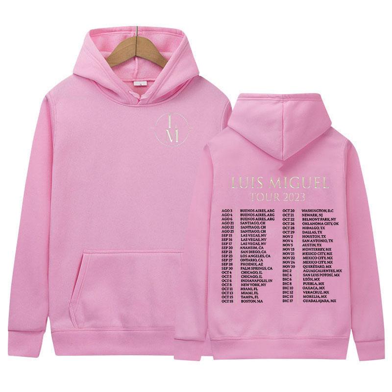 Худи мужское Louis Miguel Tour Модное повседневное спортивное худи в стиле ретро хип-хоп уличная одежда