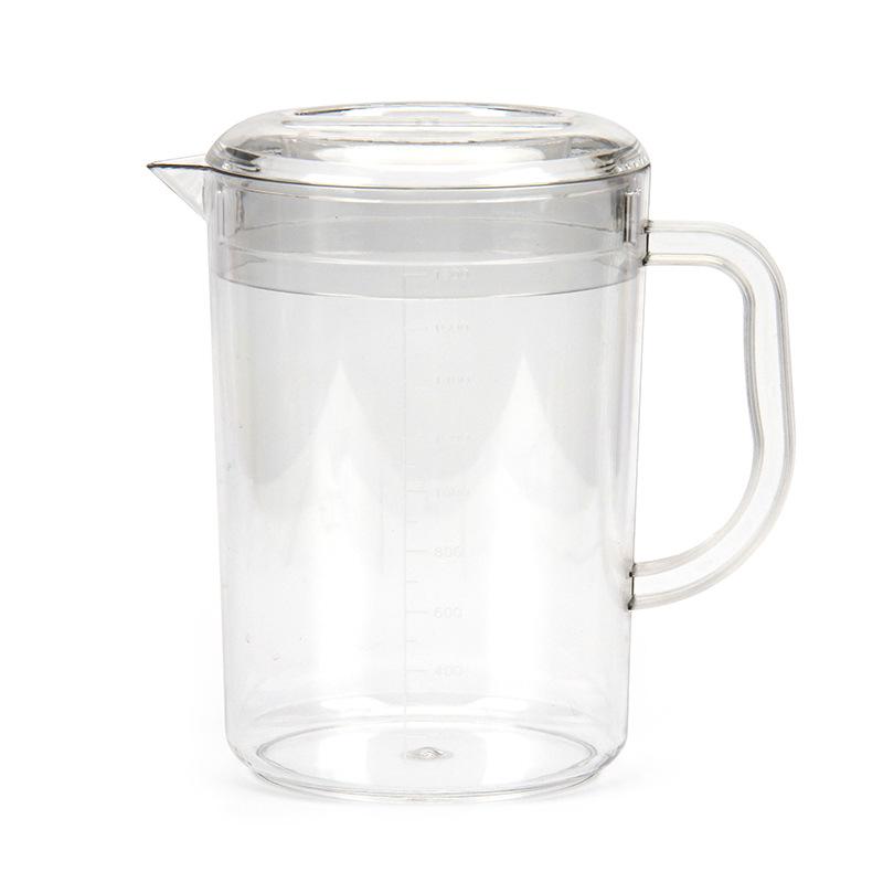 Пластиковый чайник для холодной воды большой емкости со шкалой для сока, чая и мерной доской