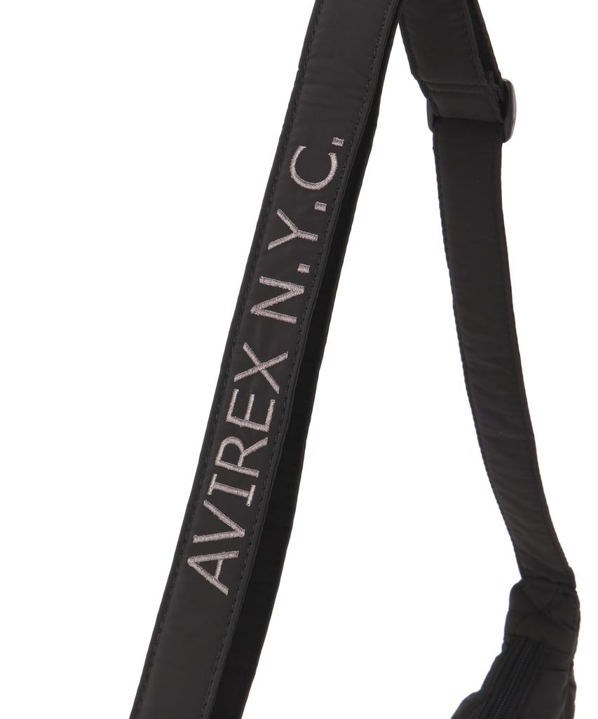 Avirex МИНИ СУМКА НА ПЛЕЧО С МЕТАЛЛИЧЕСКИМИ ДЕТАЛЯМИ, Женская, F 010, Черный, 783-5976704, Эксклюзивно в Интернете