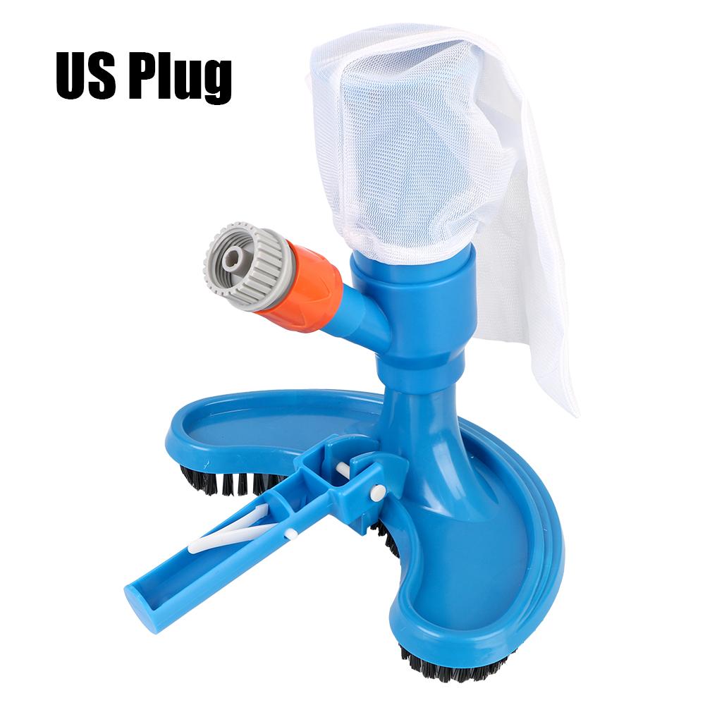 Пылесос для бассейна ЕС/США, инструмент для дезинфекции, портативная всасывающая головка, пылесос для пруда, щетка