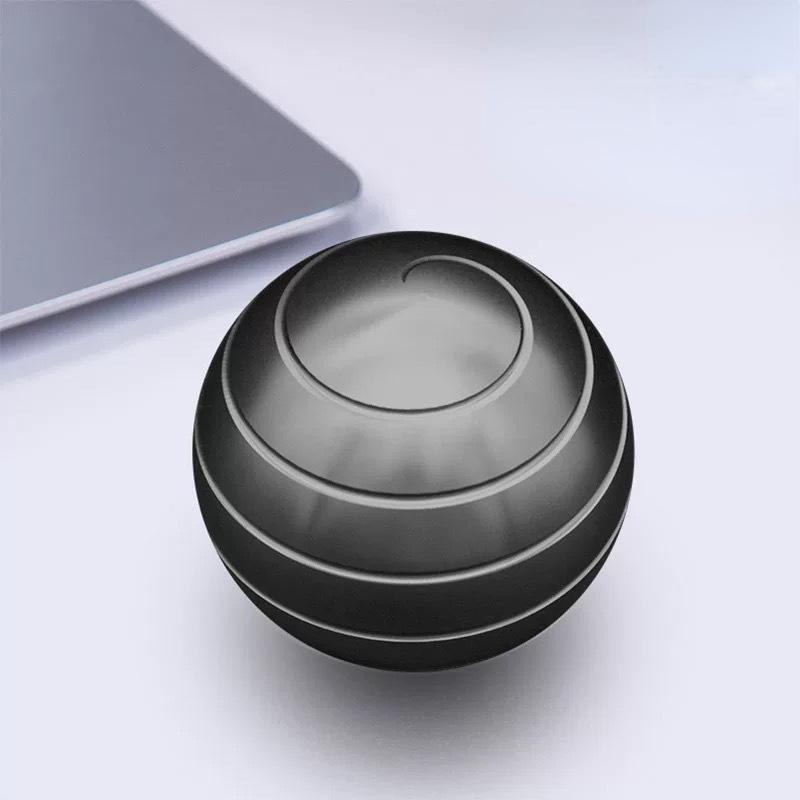 Desktop Decompression Rotating Spherical Gyroscope Desk Decompression Toy Illusion Mobile Finger Toy