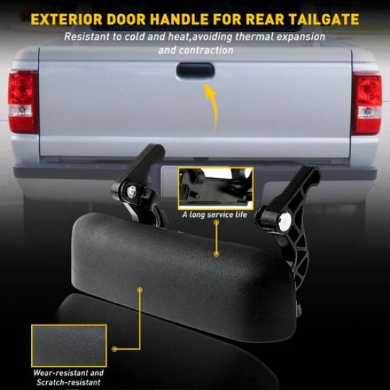 Tailgate Handle For 98-2011 Ford Black Ranger